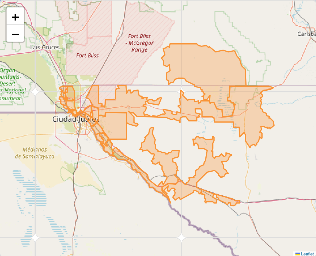 Signal of El Paso Service Area