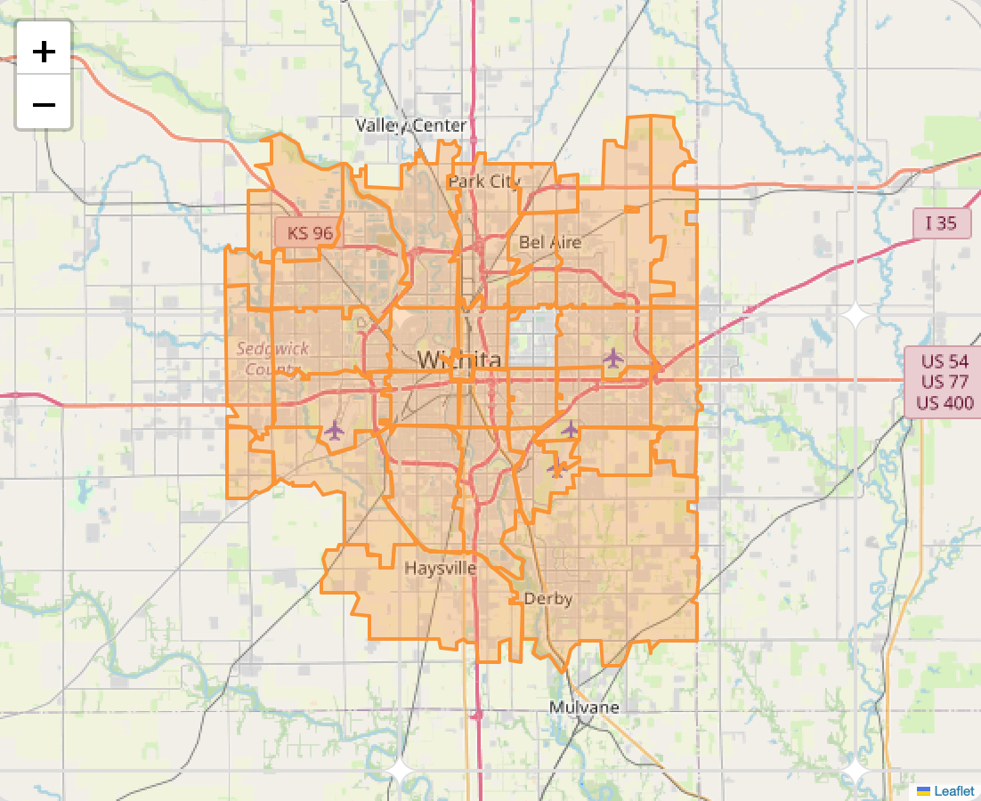 Signal of Wichita Service Area